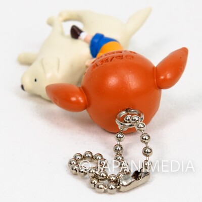 shichanyuuchan Azumanga Daioh Chiyo chan on Tadakichi san Dog Figure Keychain