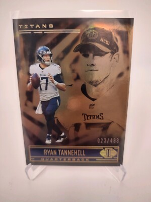 2021 Panini NFL Illusions Ryan Tannehill Bronze #ed 23/499 Tennessee Titans BUF