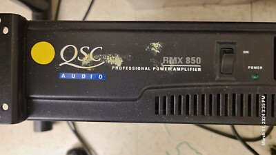 QSC 850 Amp Professional Power Amplifier RMX850 | eBay