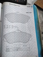 MDB1397 BRAKE PADS AUDI 80 90 100 200