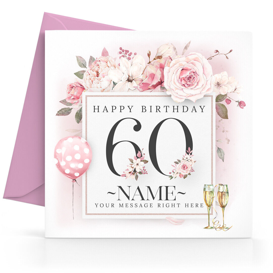 60th Birthday Cards For Women