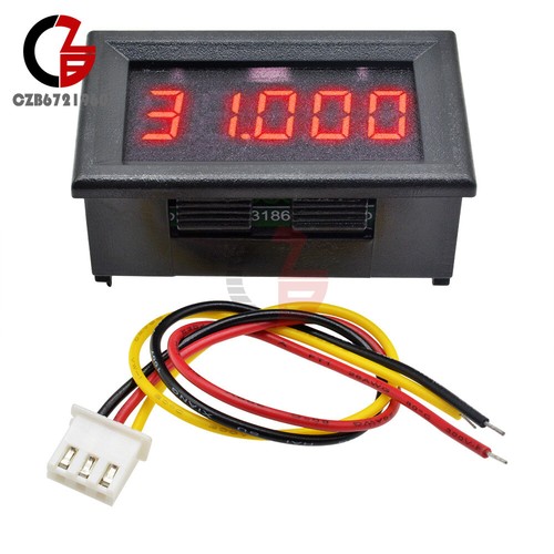 3-Draht 5 Ziffern 0,36 Zoll DC 0-33.000V rot LED Digital Voltmeter Spannungsmesser Panel - Bild 2 von 8