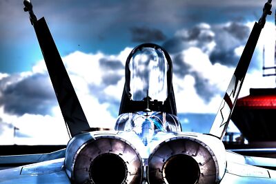 Aircraft mcdonnell douglas fa18 hornet cf18 royal Custom Gaming Mat Desk 5272