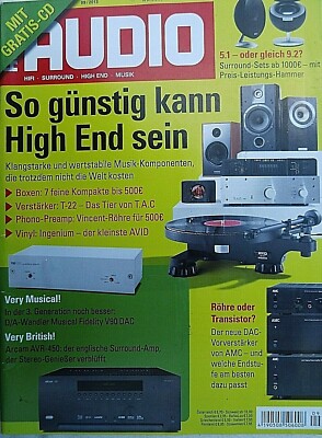 AUDIO 9/13 AMC US24192i,2100 MK2,CVT 2100MK2,ARCAM AVR 450,QUADRAL ALTAN,KEF E30