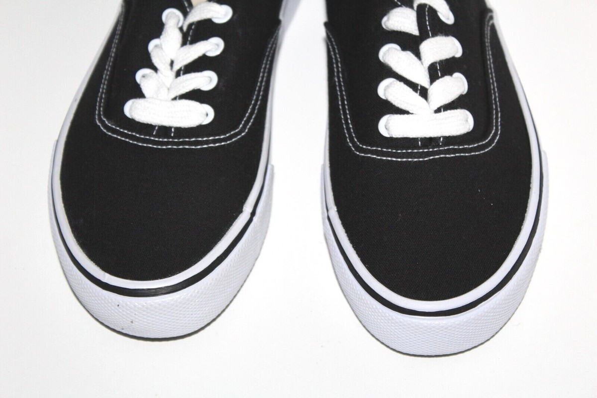 Airwalk Women's Rio Black/White Casual Shoes Canvas Lace-Up