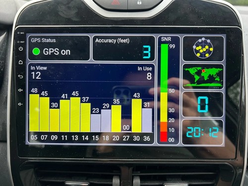 Radio Display Touch 10" Android Renault Clio 4 ZOE Carplay Bluetooth Navigatore - Foto 4 di 9