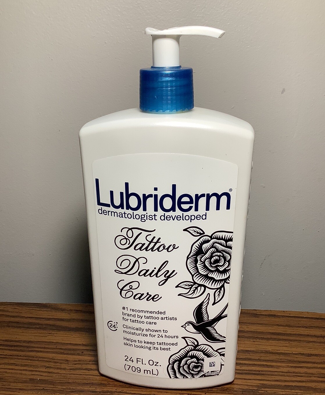 Lubriderm Tattoo Daily Care Moisturizing Lotion 24 Oz. Discontinued NEW