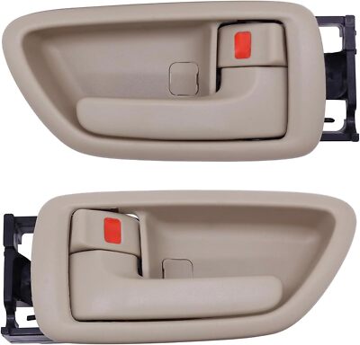 2Pcs Interior Door Handles Driver & Passenger Side for 2001-07 Toyota Sequoia, 2