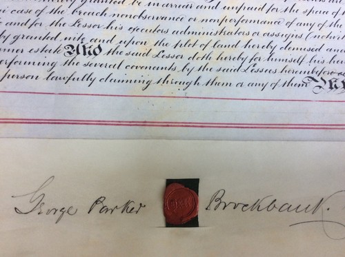 1874 GREAT BRITAIN LAND GRANT New Lower Price! - Picture 7 of 8