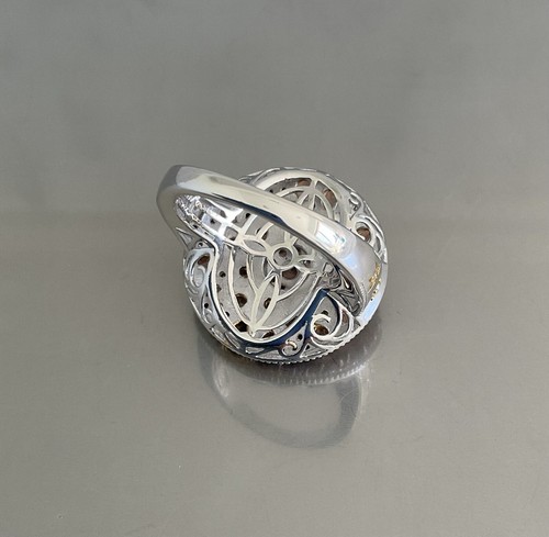 Jenipapo Andalusite & Zircon Cluster Star Design Ring 3.90 CTW 925 Silver Size 7 - Picture 15 of 19