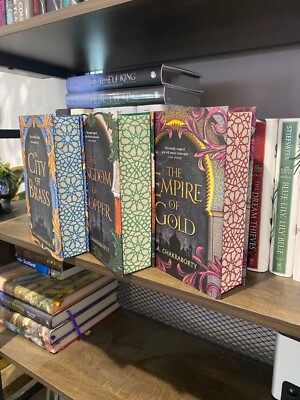 Fairyloot Daevabad Trilogy: City of Brass, Kingdom of Copper, Empire of Gold