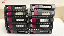 Lot 10 HP 774026-001 G10 3.5 Tray Caddy SAS SATA Apollo 4200 4510 Proliant DL325