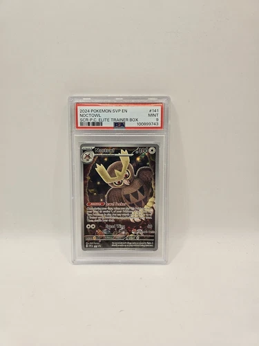 Pokemon Noctowl PLEASE #141 Promo Pokemon Center Stamped Black Star Promo PSA 9 ENG