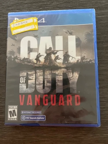 New/Still Sealed, Call Of Duty Vanguard PS4