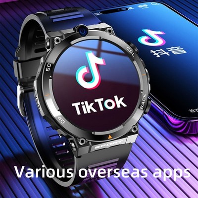 H10 Smart Watch, 4G LTE Android Dual Camera Standalone Download Phone Watch