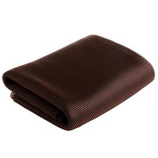 Speaker Grill Cloth Stereo Mesh Fabric Repair Brown 55x20 Inch 140x50 cm