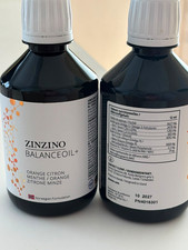 Zinzino BalanceOil+ Omega-Fettsäure Öl Orange Zitrone Minze 300ml