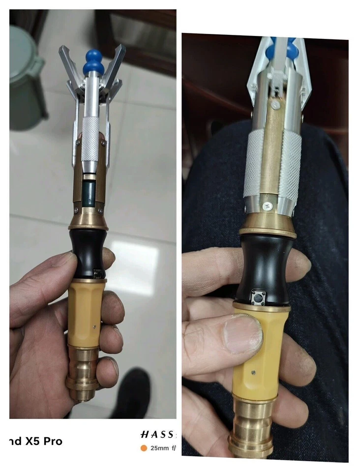 Fully Metal 11th Doctor's Sonic Screwdriver - High-Quality Metallic Xmas Gift - Image 4 of 4