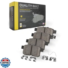 QUALITY-BUILT Premium Ceramic Front Brake Pads (1001-1074C) Compatible with K