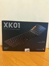 ProtoArc XK01 Foldable Full Size Wireless Bluetooth Keyboard Business Travel