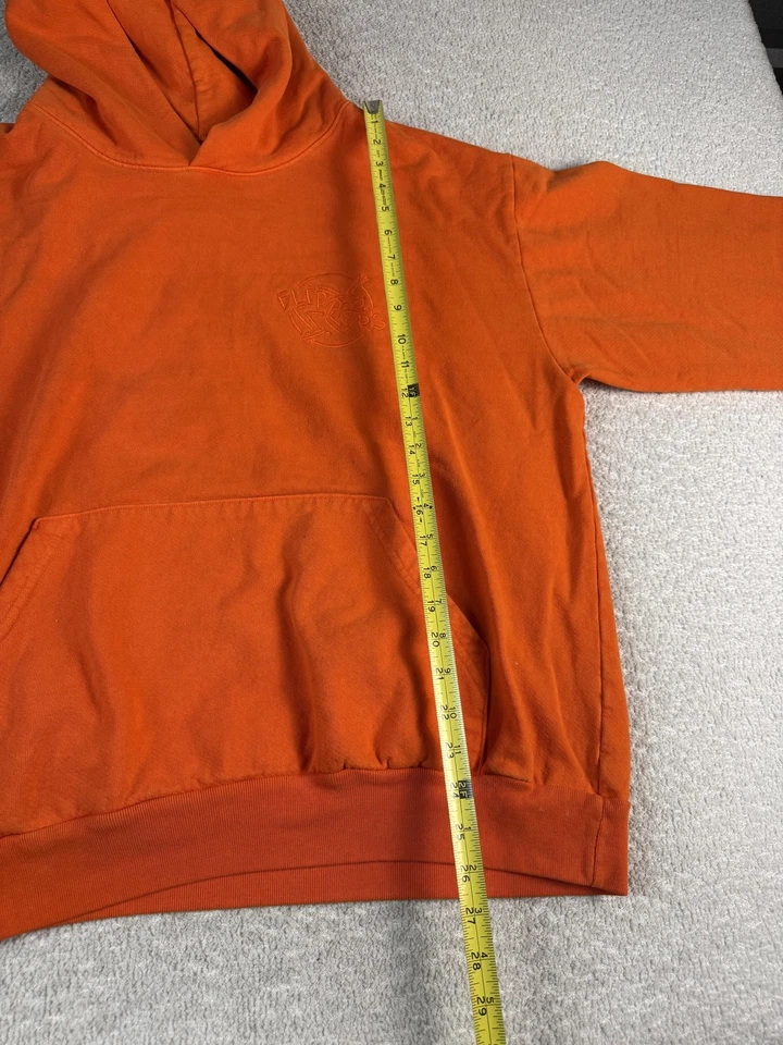 Sudadera con Capucha Flipper's Roller Boogie Palace Para Hombre Grande Naranja Pullover Estampado Trasero 2021 Foto 4 de 4