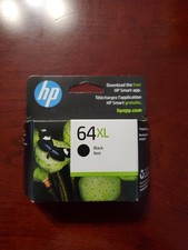 HP 64XL High Yield Black Ink Cartridge New March 2027