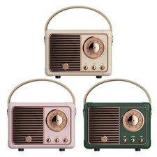 Retro Bluetooth Speaker, Vintage Decor, Mini Wireless Bluetooth Speaker, Cute Ol