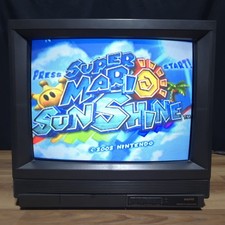 Sanyo 20" DS20930 Faux Woodgrain RF CRT TV