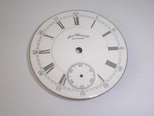 Waltham Am. Watch Co. Double Sunk Porcelain Pocket Watch Dial 45.9mm