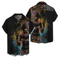 Colorful African Queen Hawaiian Shirt Aloha Beach Summer