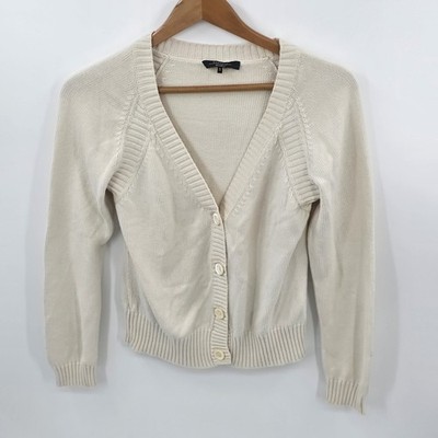 Max Mara Weekend Filato Knitting Yarn Silk Blend Cardigan Small S