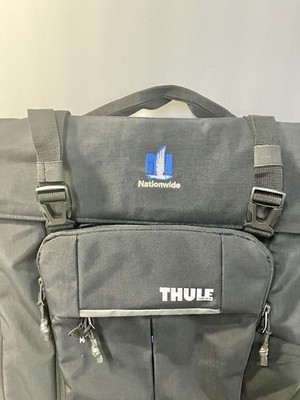 Thule Paramount  Backpack Black Laptop Commuter Travel Bag *Nationwide Emblem*