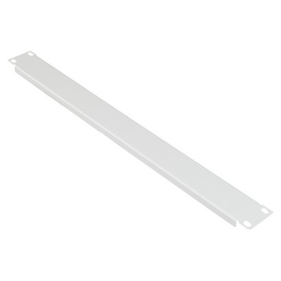 Koscom Blindpanel 19'' 1HE Grau Typ Schraube