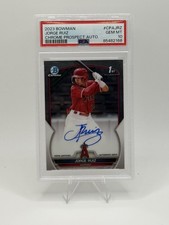 Bowman Chrome Prospect Autographs Rookie 1st Jorge Ruiz #CPA-JRZ PSA 10 Angels