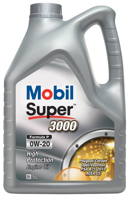 Huile Mobil Super 3000 Formula P 0W20 5L (bidon)