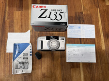 NEW Rare Find Canon Sure Shot Z135 Caption 35mm Point  Shoot Film Camera Kit