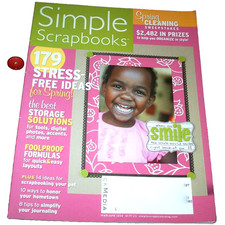Simple Scrapbooks March April 2008 Rare stress free ideas storage layouts pet 