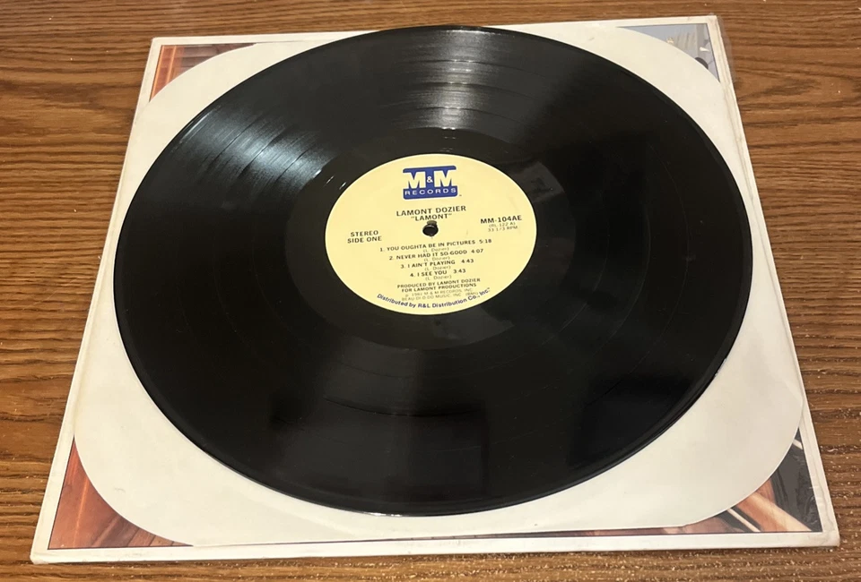 Lamont Dozier – Lamont M&M Records 1981 Us Original ( Near Mint ) - Image 3 of 4