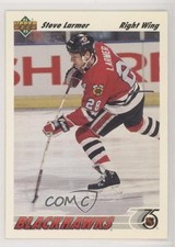 1991-92 Upper Deck Steve Larmer #257 00em