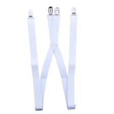 Creative Adjustable Suspenders for Men Women X Back Elastic Pants Braces 2 5CM W