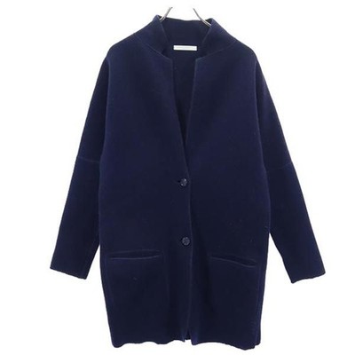 LUCIO VANOTTI made in Italy Knit long Jacket 2 Navy blue Men's