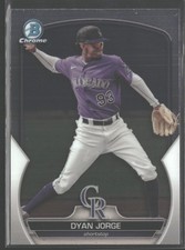 2023 Bowman Chrome #BCP-235 Dyan Jorge Prospects