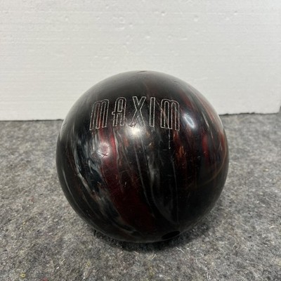 Ebonite Maxim Black Silver Red Swirl USBC Sports Equipment Bowling