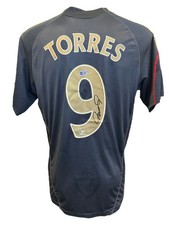 FERNANDO TORRES SIGNED LIVERPOOL 2009/10 AWAY SHIRT (ACG CERT AG17244)