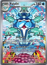 Palafin Illustration Rare SV03: Obsidian Flames 200/197 NM on eBay