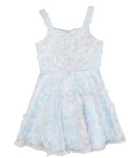 Bare Editions Big Girls Soutache and Sequin Social Dress Size 16