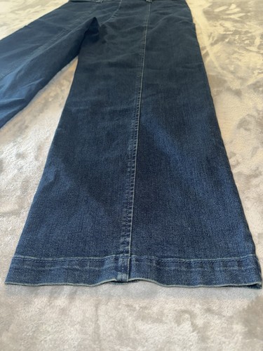 NWT Gloria Vanderbilt Jeans Womens 6 Cropped Ankle Wide Leg Indie Slimming - Picture 16 of 20