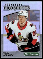 2019-20 Parkhurst Prominent Prospects Vitaly Abramov Ottawa Senators #PP-9