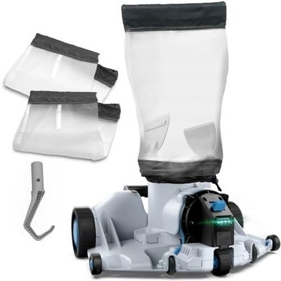Cordless Robotic Pool Leaf Vacuum 62 Gpm 90 Min 1.85 Gal Kokido Xtrojet620