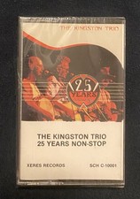 Factory Sealed The Kingston Trio 25 Years Non Stop Cassette Tape 1982